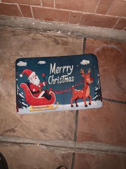 Merry Christmas Floor Mat