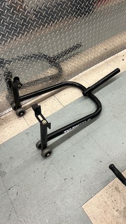Speedmetal Rear Paddock Stand Swing Arm Rolling Cart