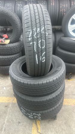 4 llantas 225-70-16