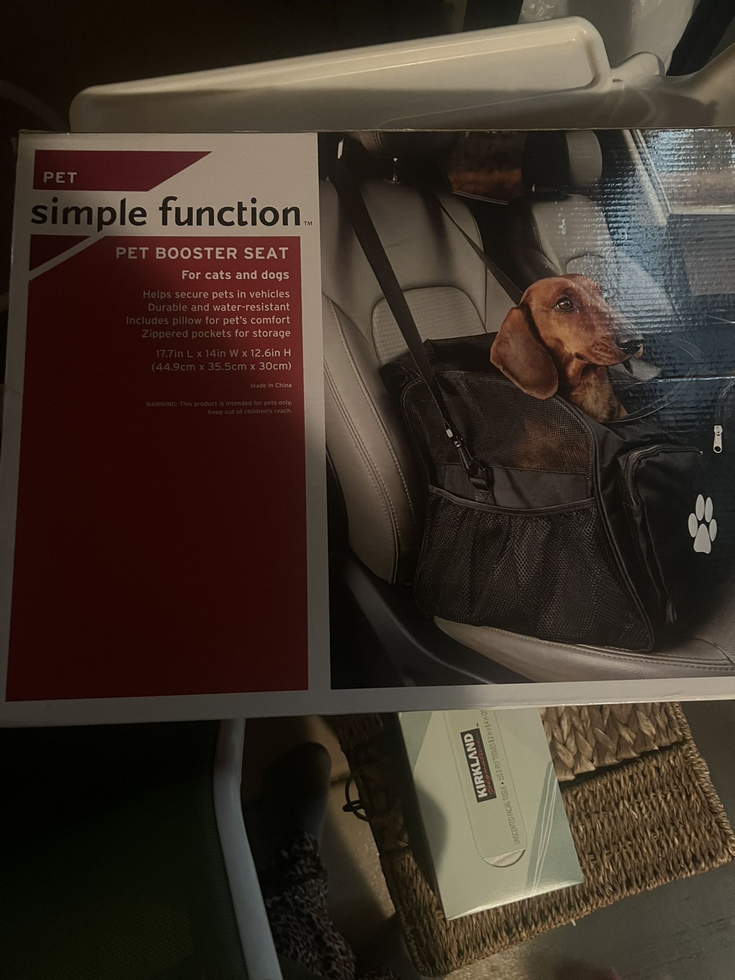 Pet Booster Seat For Car 