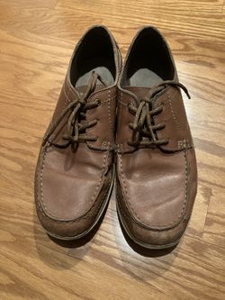 Clarks Men Brown Leather Shoes