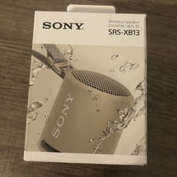 Sony SRS-XB13 EXTRA BASS Portable Waterproof Wireless Bluetooth