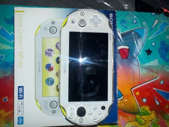 Modded lime green ps vita 2000