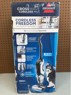 NEW! BISSELL 2554 CrossWave Max Multi-Surface Wet Dry Vacuum