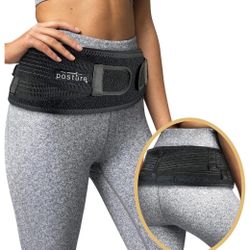 Vriksasana• Sacroiliac Hip Belt for Women and Men That Alleviates Sciatic, Pelvic, Lower Back, Leg and Sacral Nerve Pain Caused by Si Joint Dysfunctio