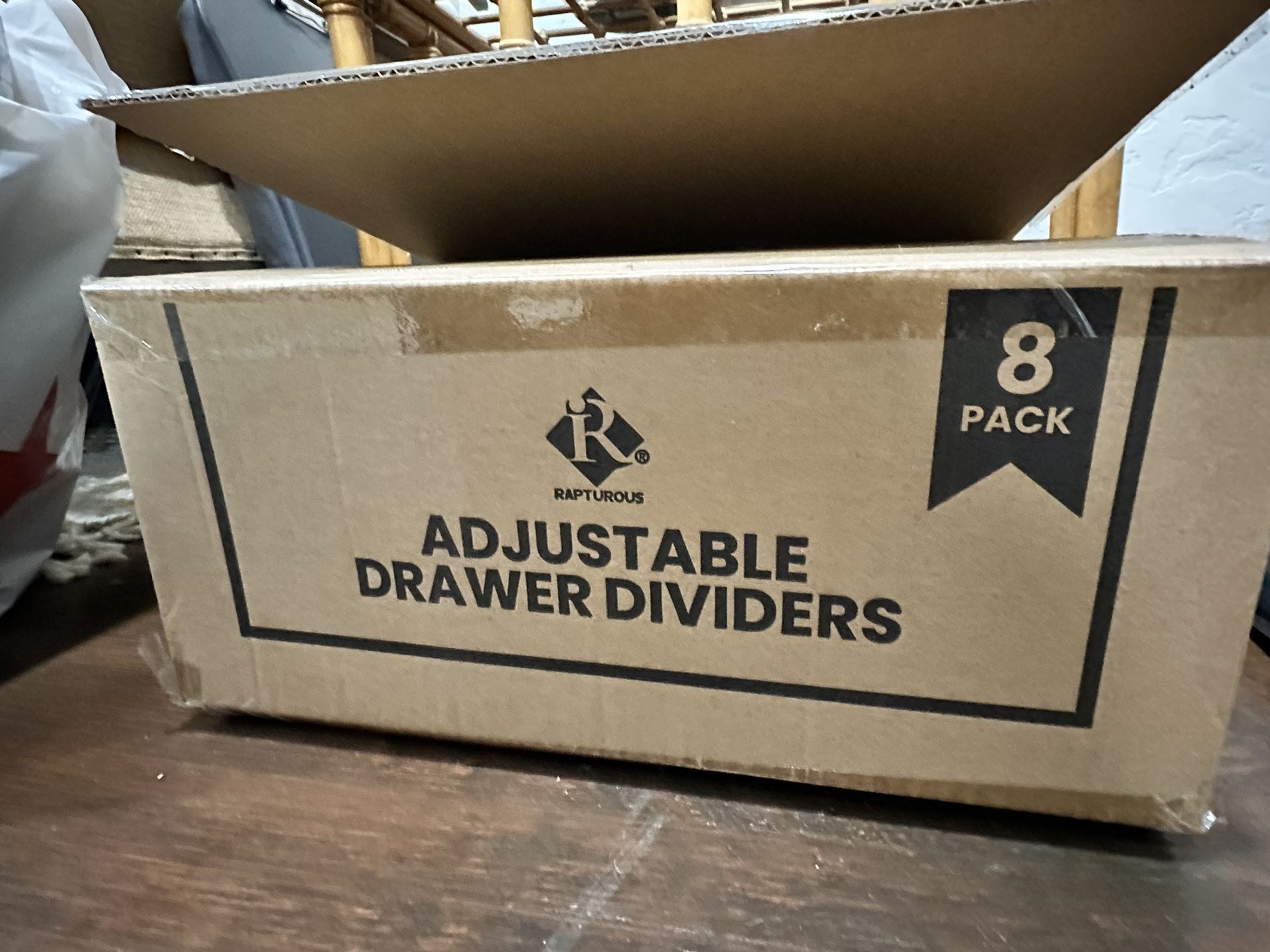 Adjustable Drawer Dividers (8)