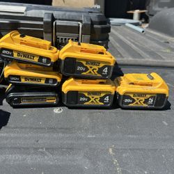 Dewalt Batteries and chargers