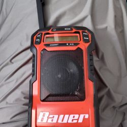 Bauer 20v Job site Radio 