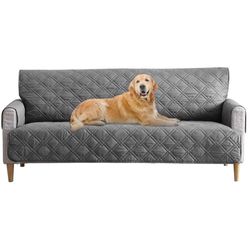 Couch Covers, Waterproof Couch Covers for Dogs, Couch Covers for 3 Cushion Couch, Machine Washable Sofa Cover, Seat Width to 70", Sofa Cover for Pets/