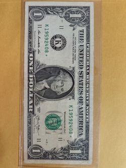 One Dollar Birthday Star Note * 1(contact info removed)