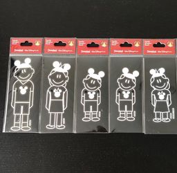 Disney Family Window Decal (5). NEW