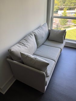 65” Upholstered Loveseat Sofa