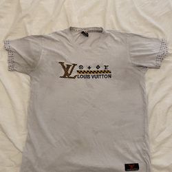 Louis-Vuitton T Shirt S White Unisex