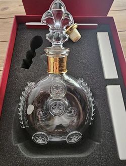 Louis XIII Remy Martin Empty Baccarat crystal bottle