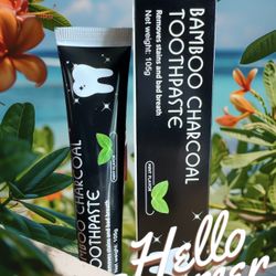 BAMBOO CHARCOAL TOOTHPASTE MINT FLAVOR 105gm.