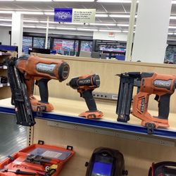 Ridgid Drill and Nailer Set