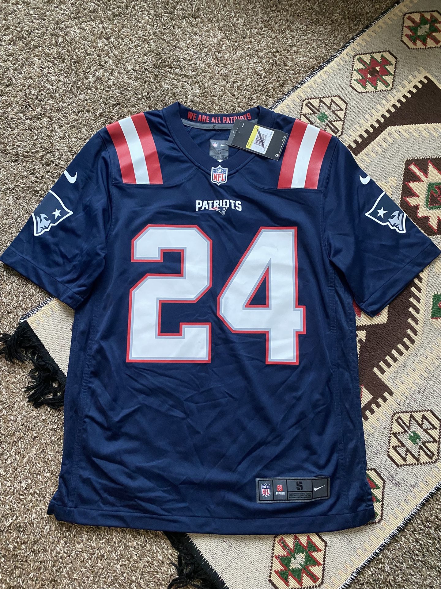 New England Patriots Nike Stephon Gilmore jersey
