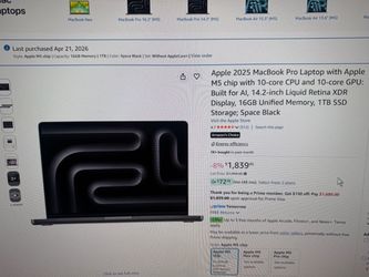 Apple 2025 M5 MacBook Pro