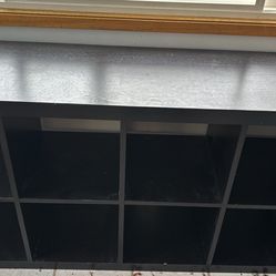 Black cube shelves 2