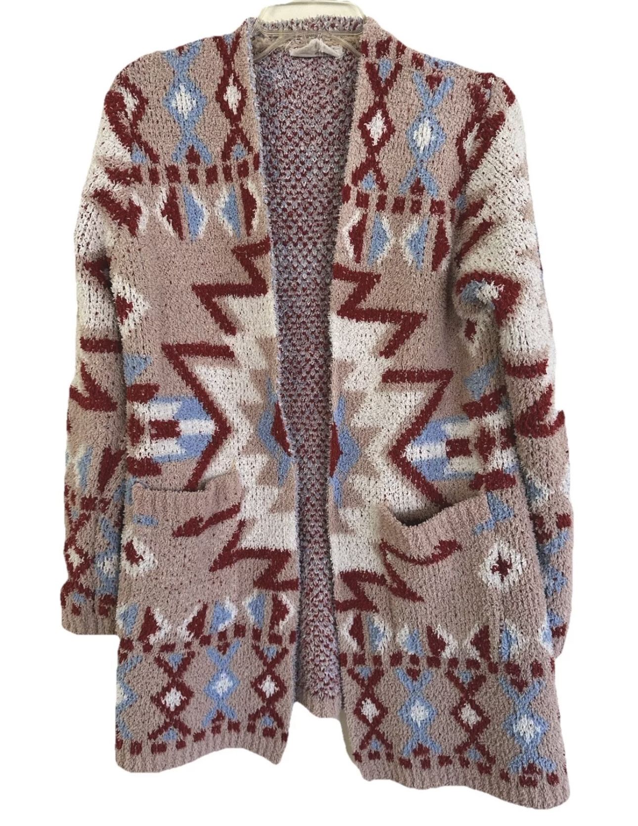 Savanna Jane Aztec Knit Midi Cardigan Western Cowichan Small