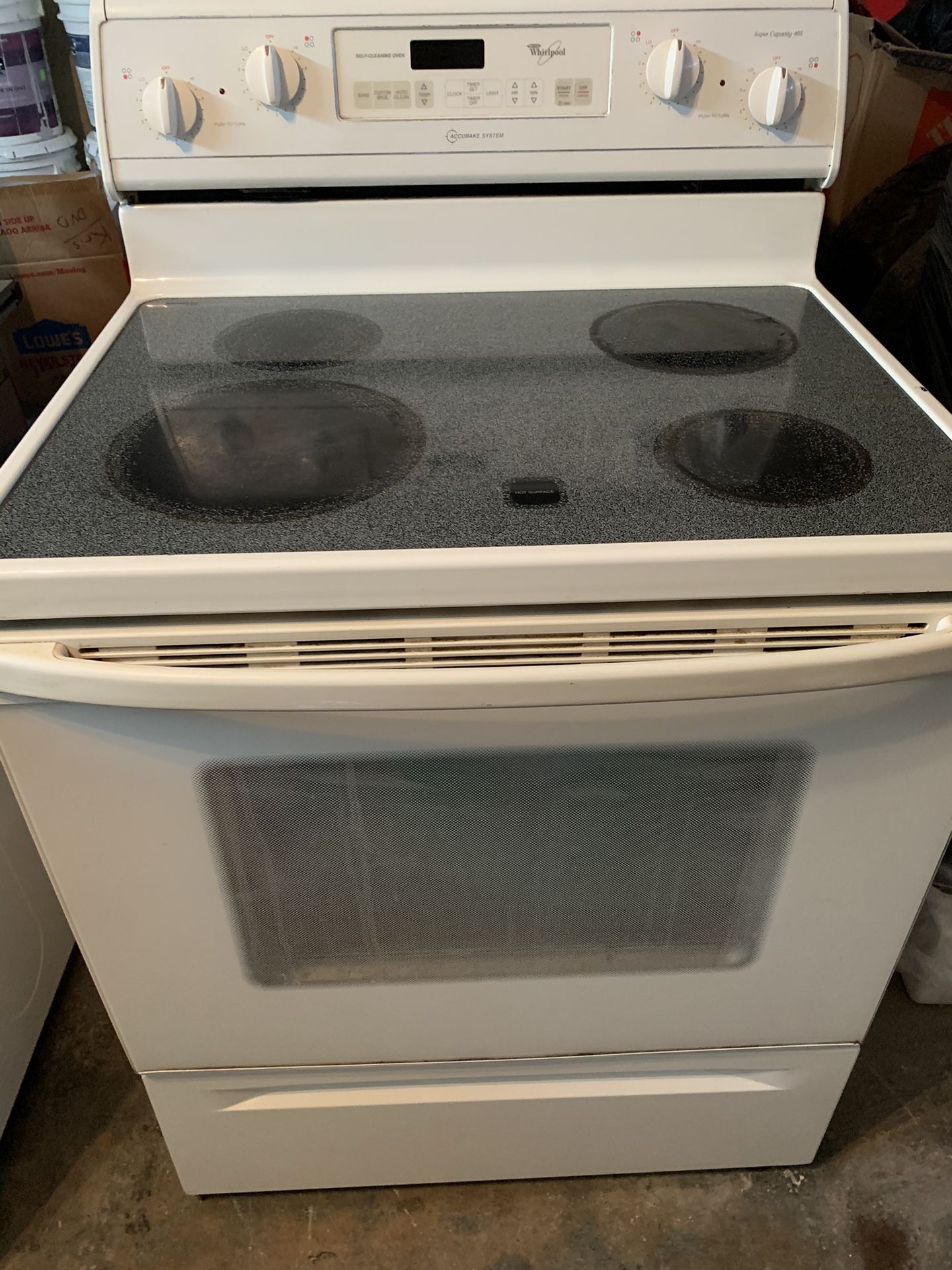 Whirlpool Oven & Range