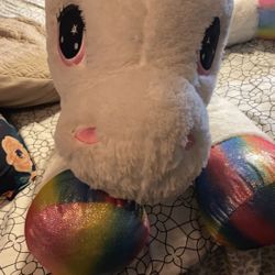 Large Unicorn Plush 
