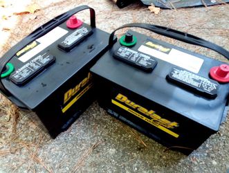 Duralast Gold group 65 (2 - 1 pair) car truck Batteries perfect condition