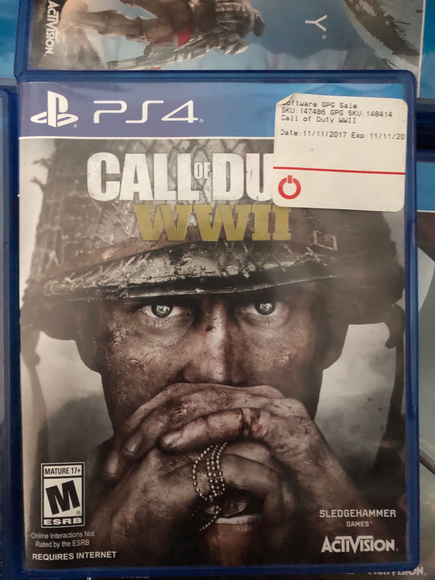 Call of Duty WW 2 PS4 game