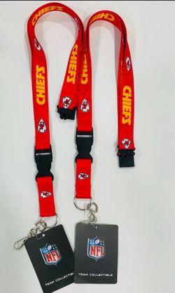 Kansas City Chiefs Breakaway Lanyard (Lot of 2) New!