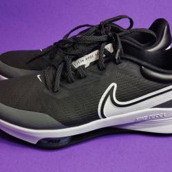 Nike Air Zoom Infinity Tour Next% Black White Golf Shoes Mens Size 11