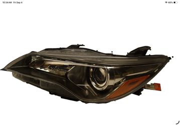 2015 2017 TOYOTA CAMRY LEFT SIDE BLACK HEADLIGHT LAMP OEM