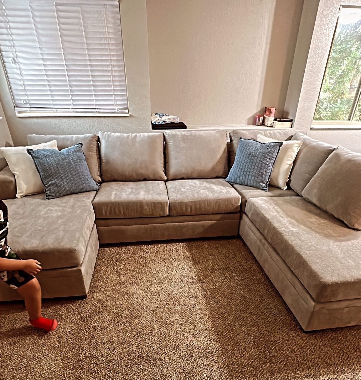 Grey Sectional Couch