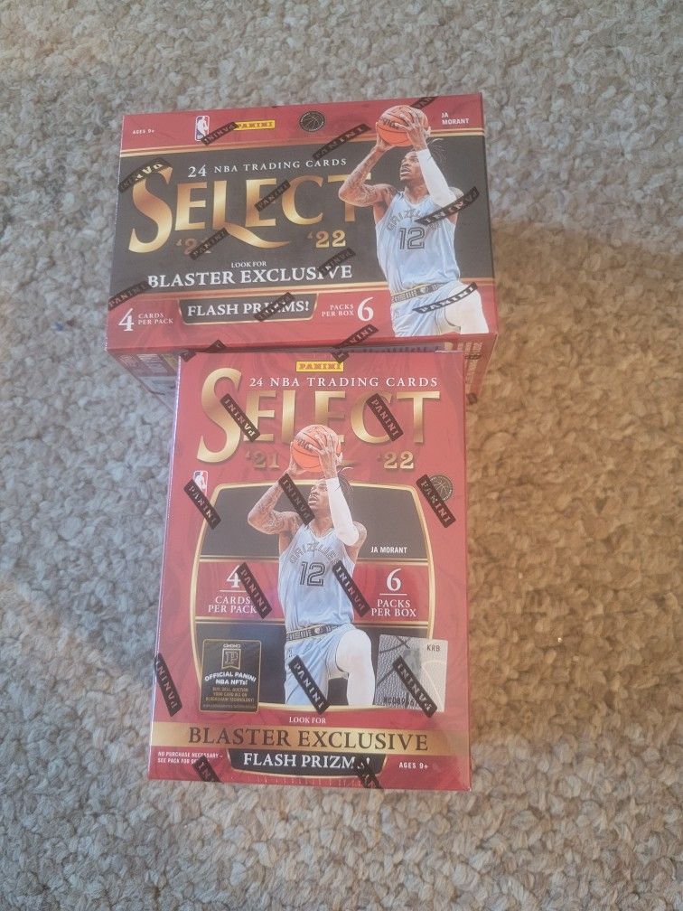 2021-22 Panini Select Basketball Blaster Box 