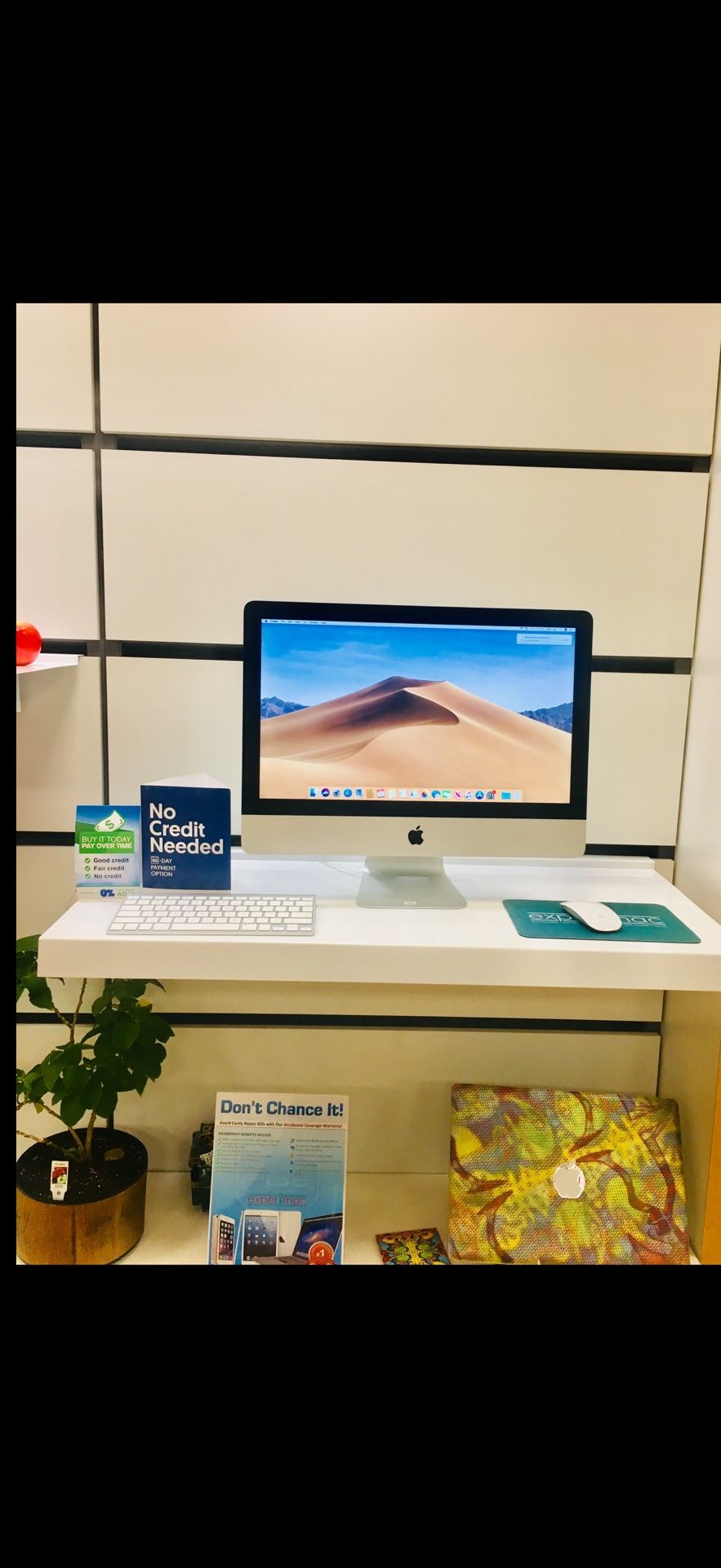 NEW 2019-2020 21.5" 4K iMac 3.6 GHz i3 8 GB RAM 256 SSD We Finance - $499 (Middleton, MA)