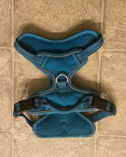 Good2Go blue dog harness, size small