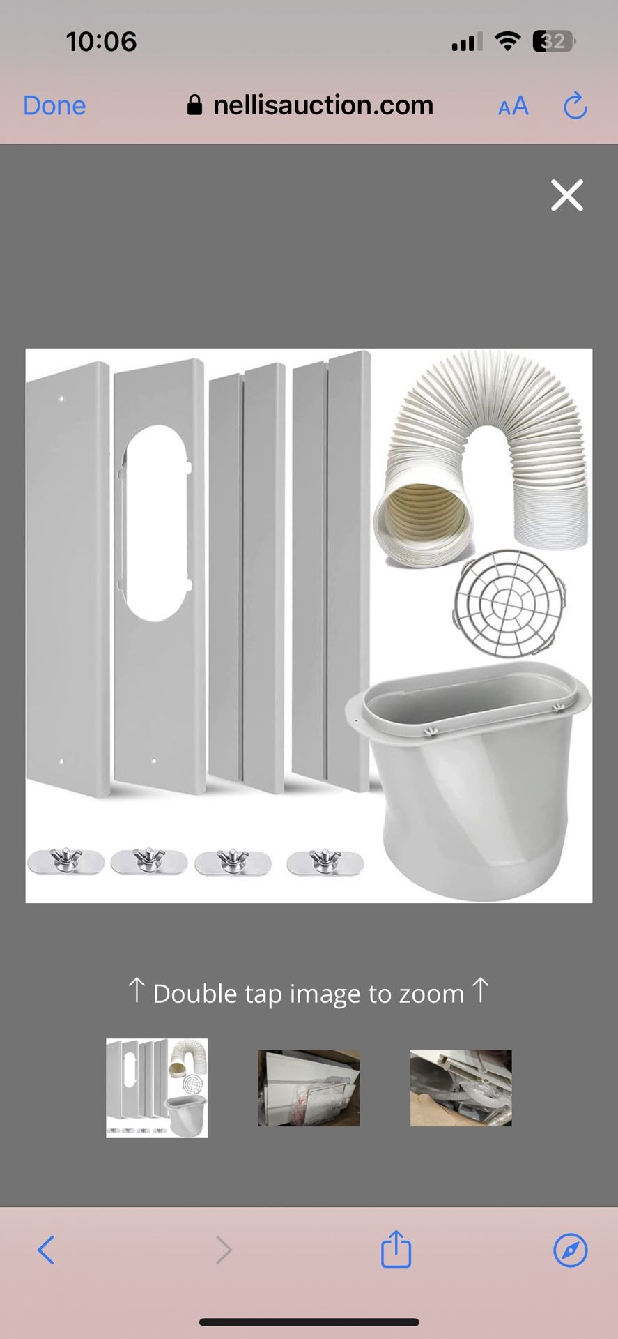 BLACK+DECKER Portable Air Conditioner Accessories Exhaust Tube