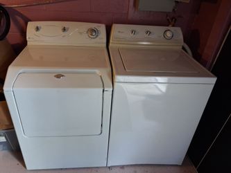 May tag washer and dryer in great shape