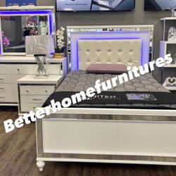 New 4pc bedroom set in Box FREE mattress 📦 finance available No Credit Needed 