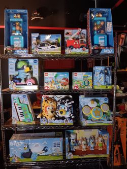 Bluey Toy Collection – Mixed Lot, All Boxed