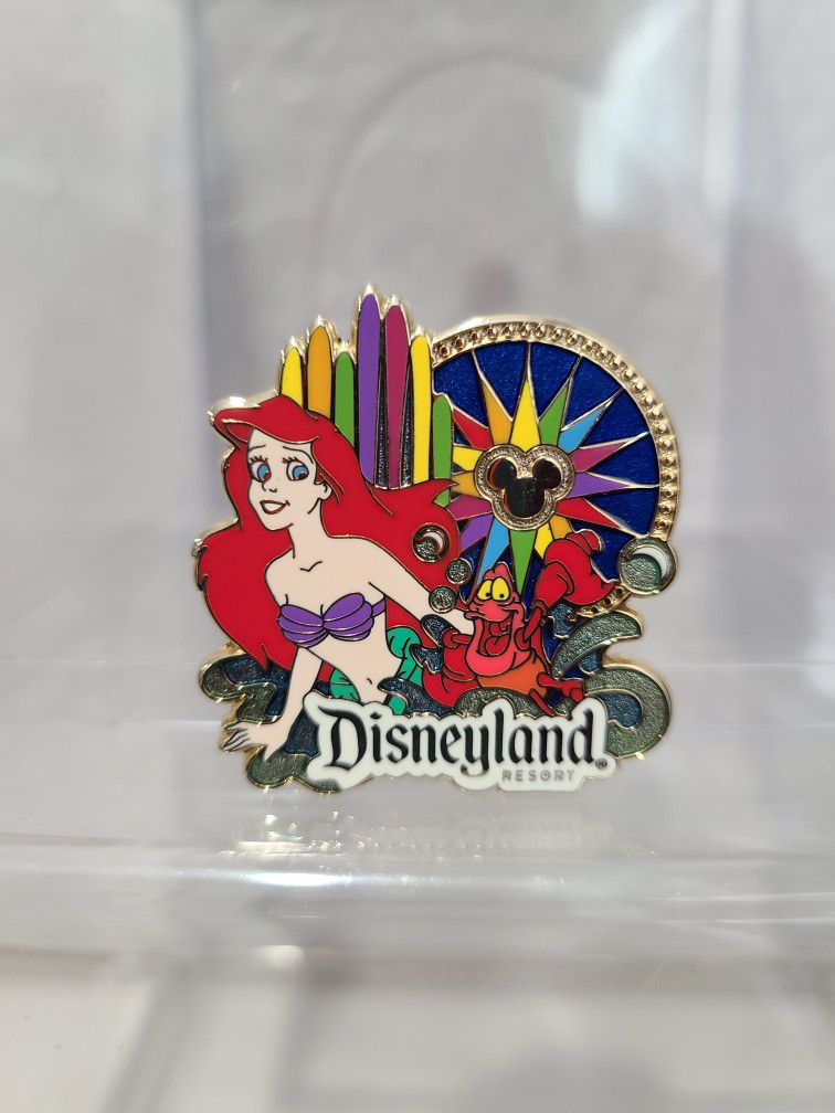 Disney Pin Ariel World Of Color Travel Company Disneyland Resort