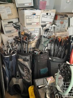 12 Golf Clubs Set $18 each, Assorted Golf Drivers Only $5 each See All Photos Read Description