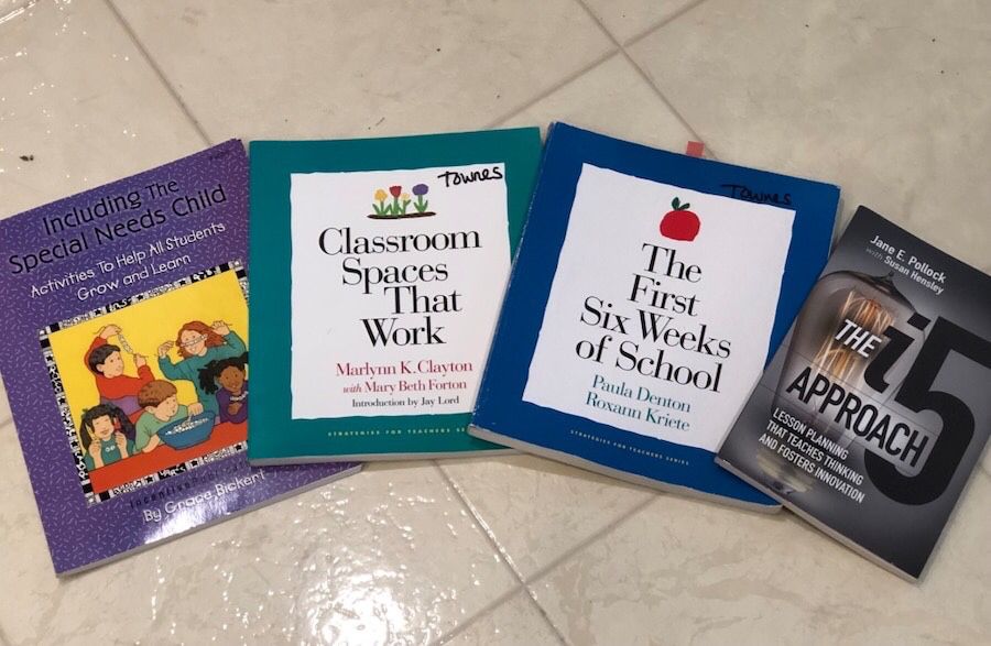 4 Great teacher Books