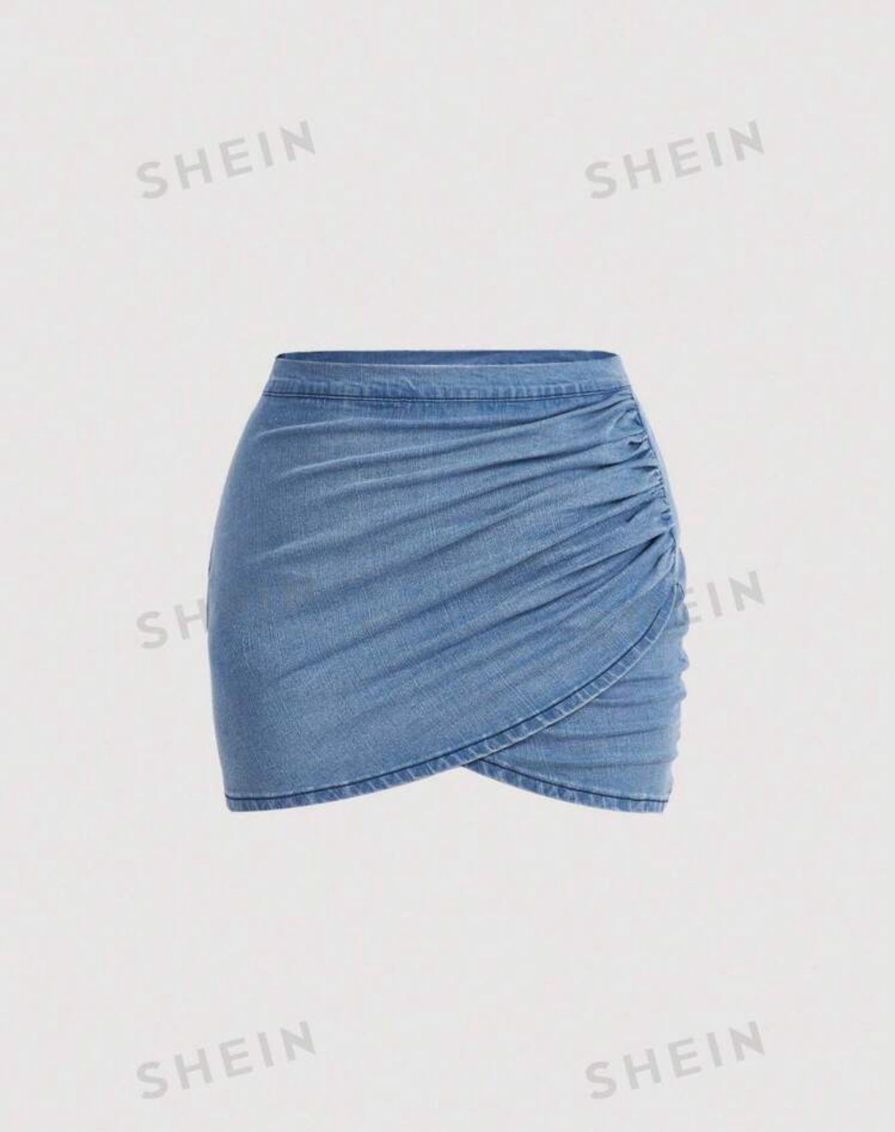 Denim Skirt From SHEIN 