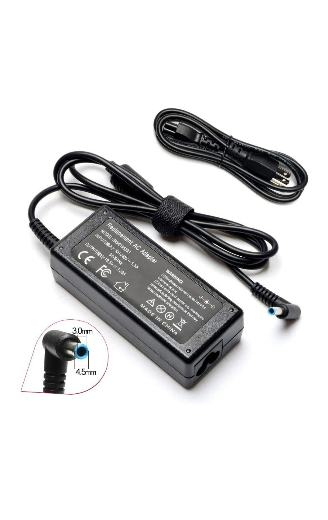 (W27) New 710412-001 709985-002 65w Power Adapter Charger Compatible with HP Pavilion 15 Series HP Chromebook 14 Series Notebook PC