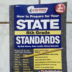 How to Prepare for Your State Standards /8th Grade - Book