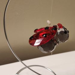 Ganz Crystal Expressions Love Ladybug Ornament 