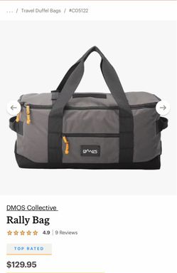 DMOS Collective Rally Bag Travel Duffel