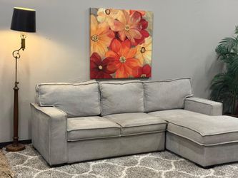 🩶 Modern Pull-Out Lounge Sectional with Storage Chaise 🩶
Ref# LR0010
