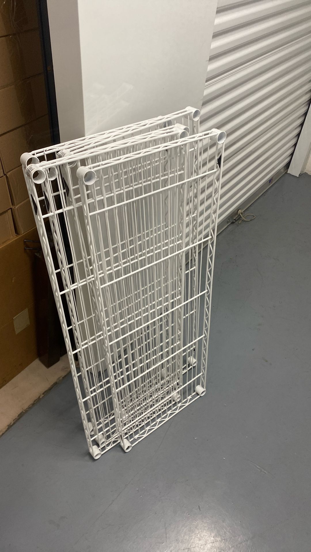 Metal Shelves On Wheels Storage Rack 5 Shelf
