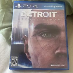 PS4 Detroit Become Human